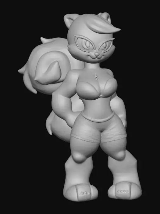 3D model for Sassy Squirrel