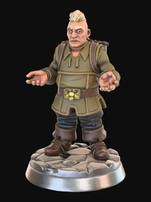 3D model for Explorer Figurine