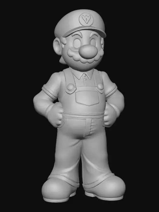 3D model for Red Cap Hero