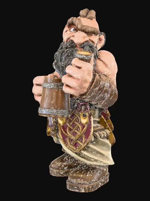 3D model for dwarf-male-1