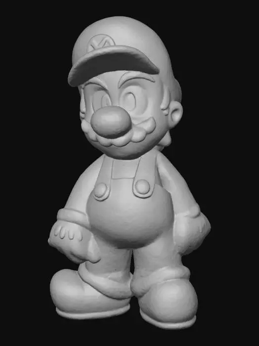 3D model for Mario Cartoon Style Additude