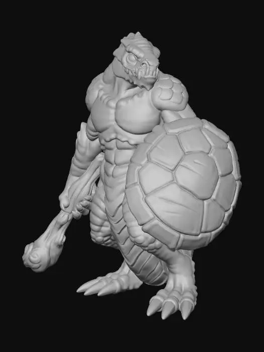 3D model for lizard-pose-a