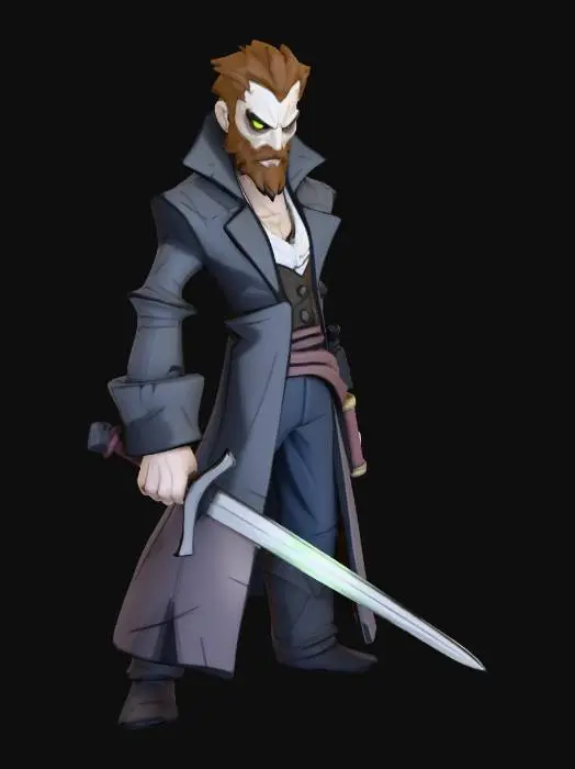 3D model for Sword-Wielding Shadow Hunter