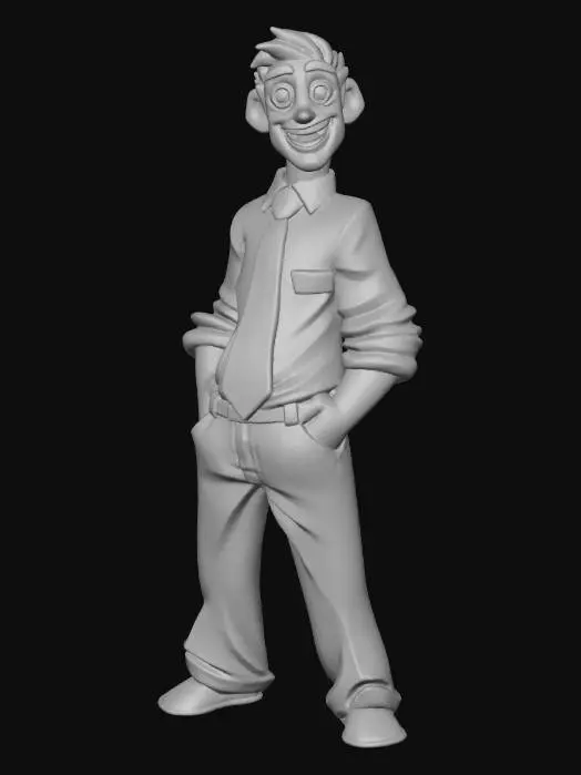 3D model for Confident Guy
