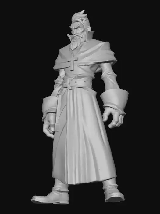 3D model for Shadow Cleric