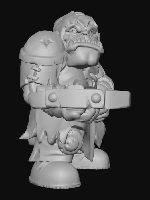 3D model for ok002-a-ork-crossbows-01