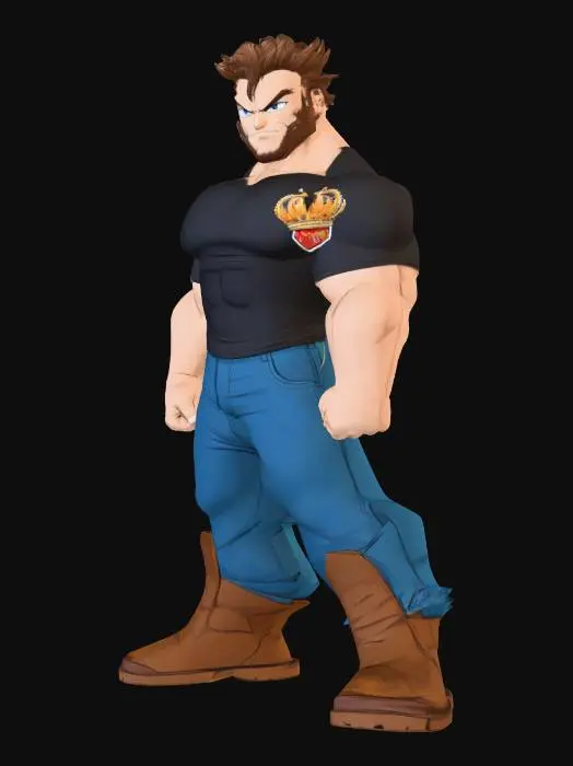 3D model for Mighty Monarch