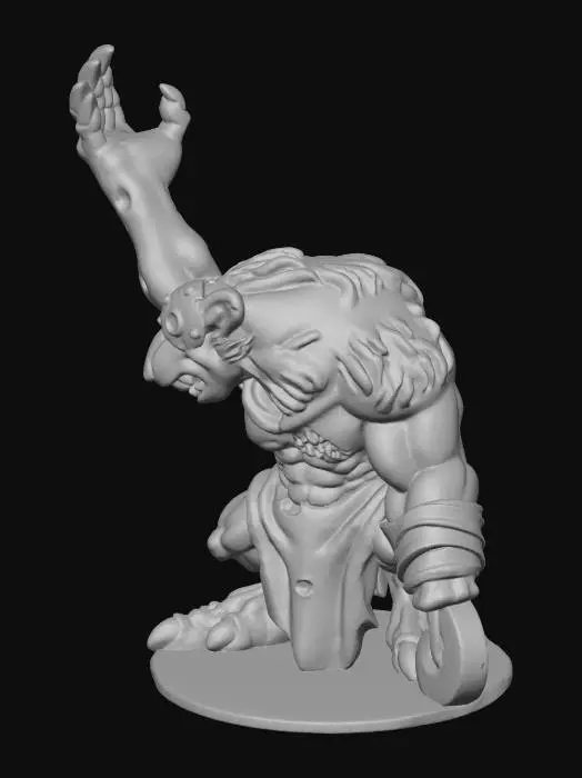 3D model for Beast of the Dark Realm