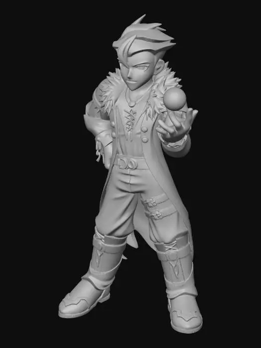 3D model for Mage of Orbs