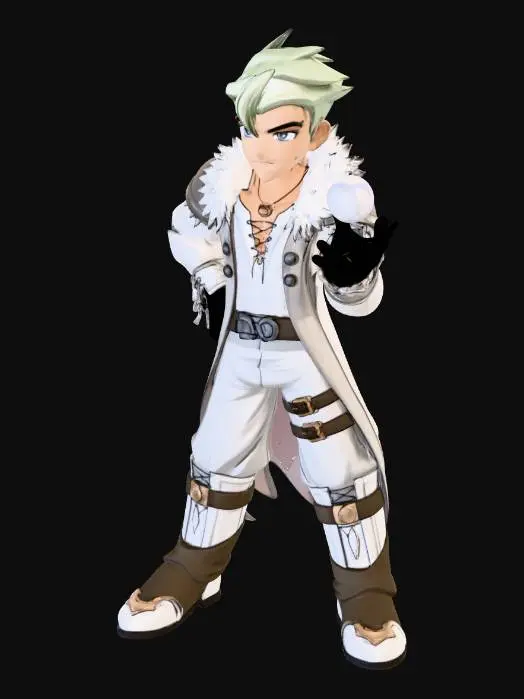 3D model for Mage of Orbs