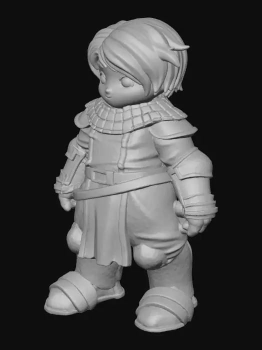 3D model for Adventurer Sprite
