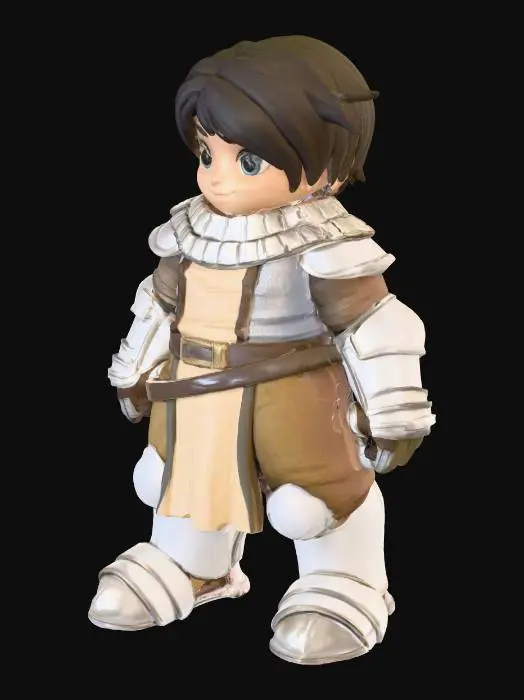 3D model for Adventurer Sprite