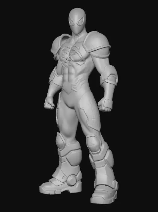 3D model for Cybernetic Arachnid Warrior