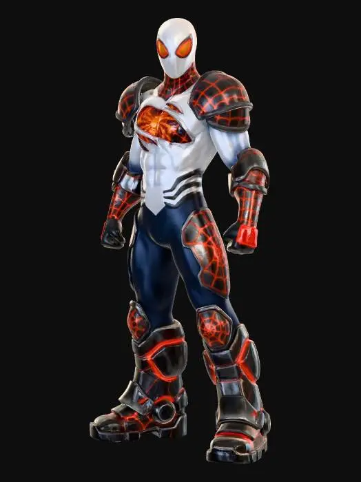 3D model for Cybernetic Arachnid Warrior