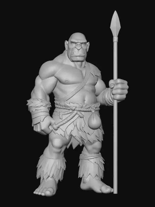 3D model for Cyclopean Guardian