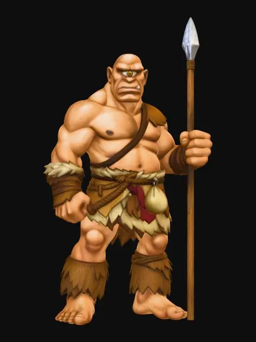 3D model for Cyclopean Guardian