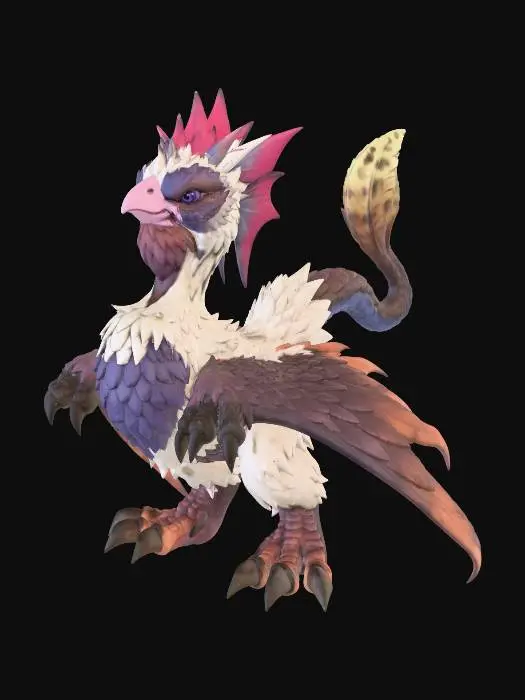 3D model for Mystical Cockatrice.o1