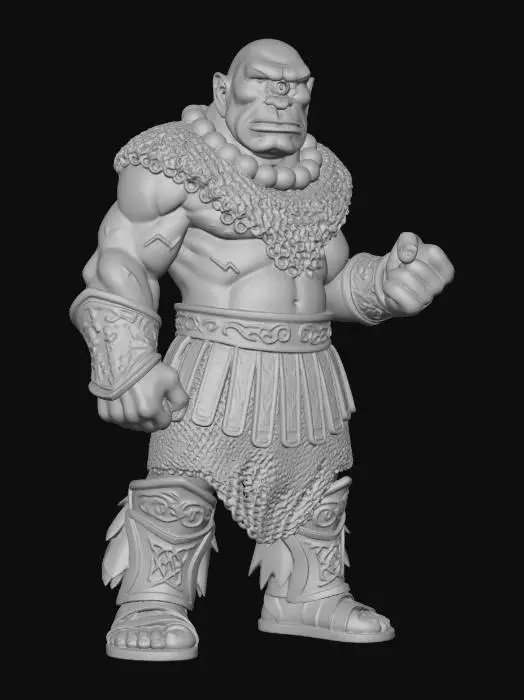 3D model for Cyclopean Warrior