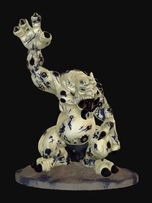 3D model for troll1 Dressed