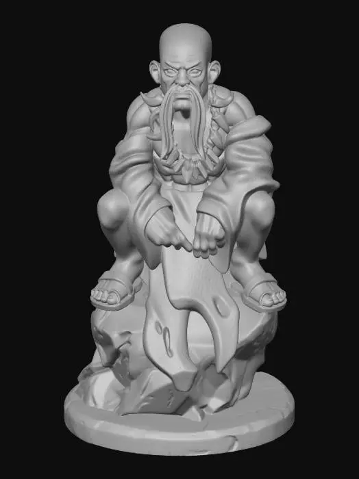 3D model for Sage on the Stone