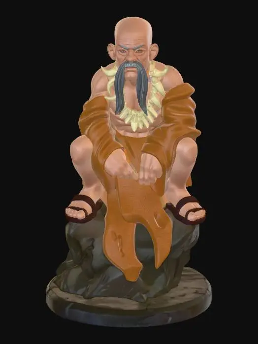 3D model for Sage on the Stone