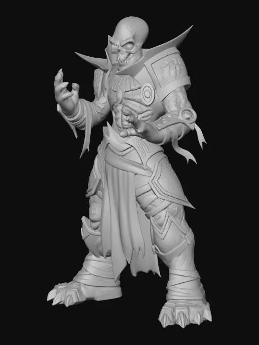 3D model for Infernal KnightBorne