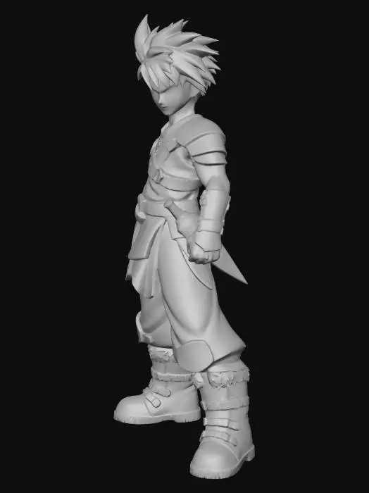 3D model for Young Adventurer