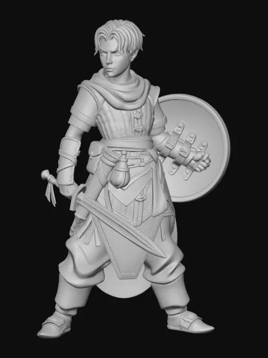 3D model for Ironbound Warden