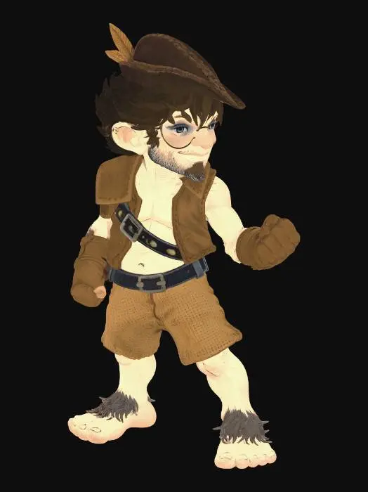 3D model for Halfling Advertizer