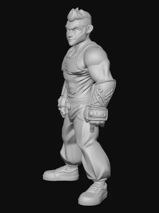 3D model for Blitz Brawler