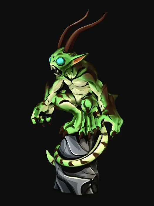 3D model for Make this Mudkin in exact likeness but a 3d image.