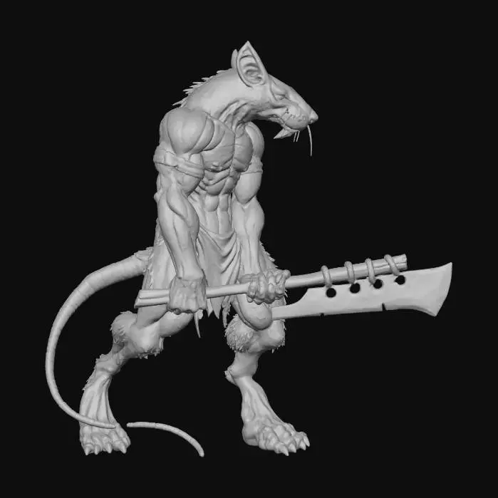 3D model for Rat Attack.o1