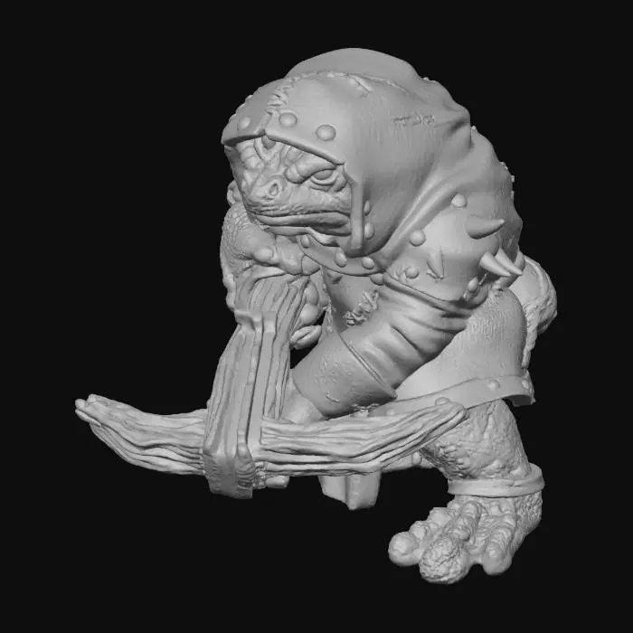 3D model for Frogfolk-Ranger