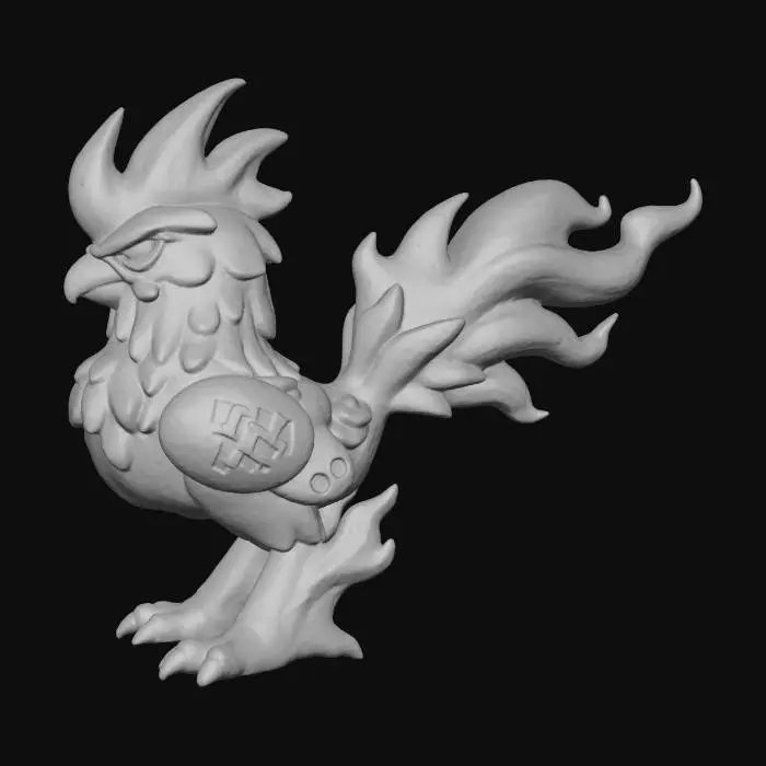 3D model for Inferno Rooster