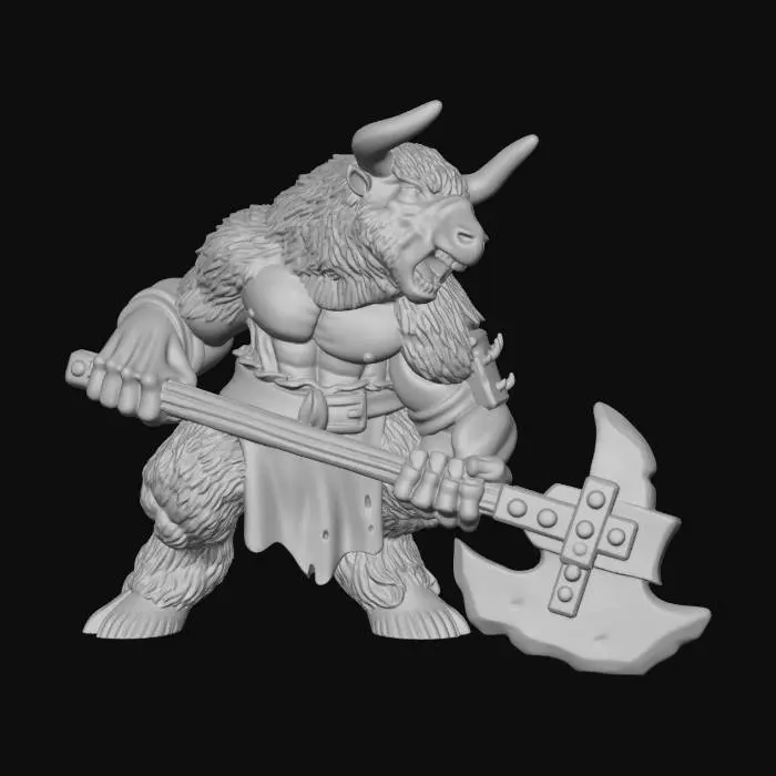3D model for Minotaur .o1