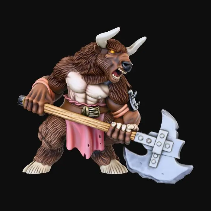 3D model for Minotaur .o1