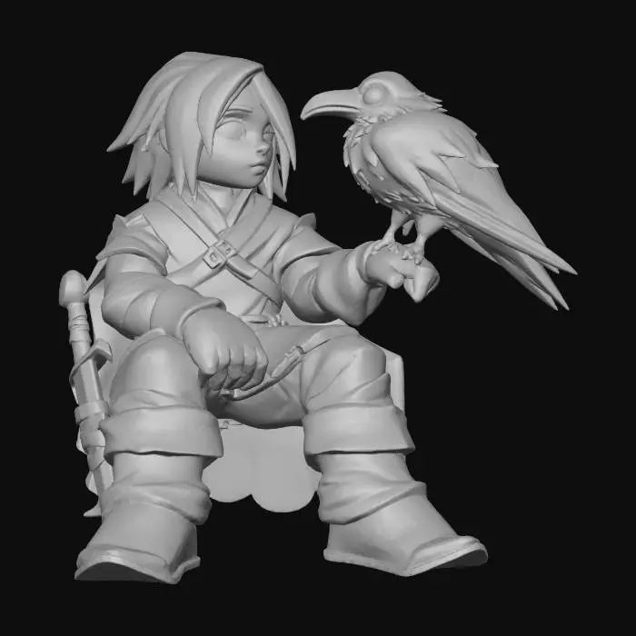3D model for Raven Companion
