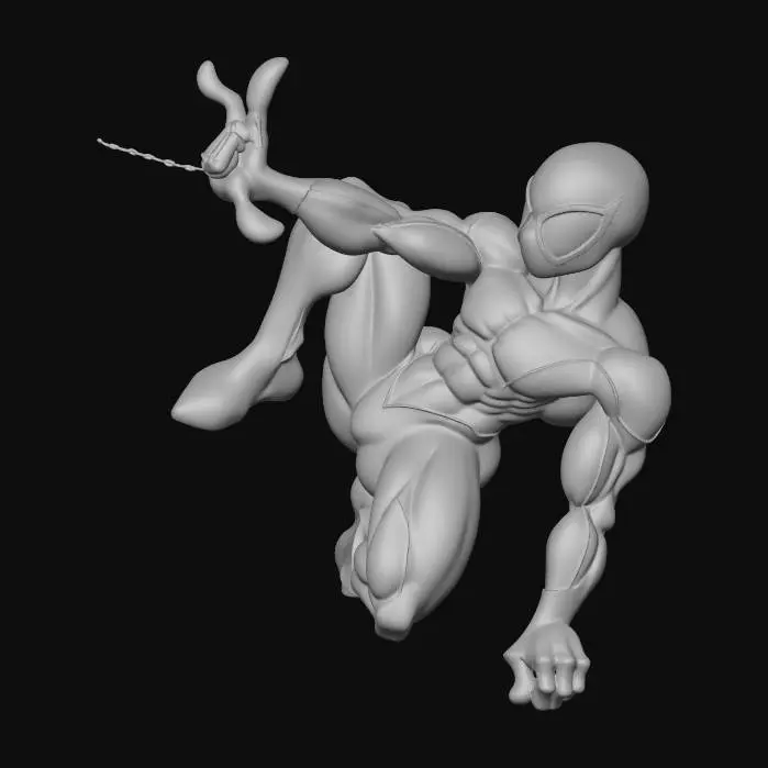 3D model for Web Slinger in Action