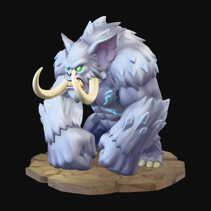 3D model for Icey Gorillaphat