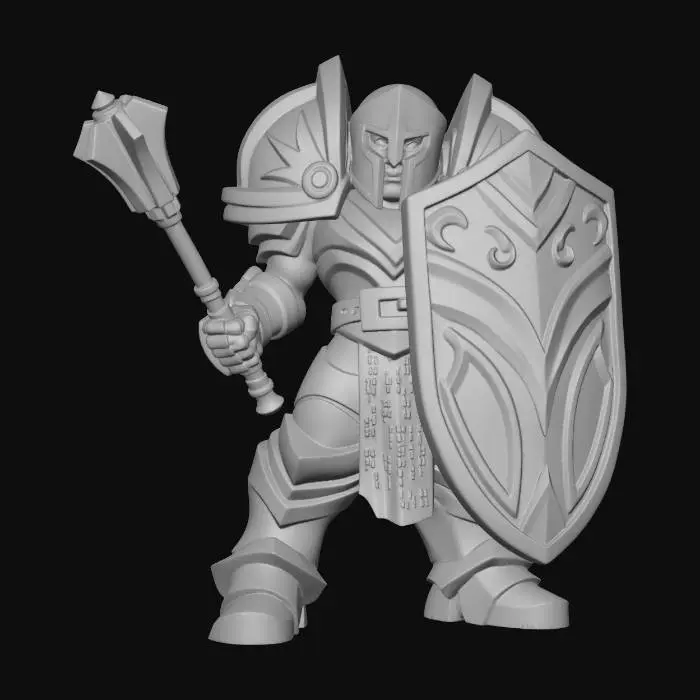 3D model for Ironclad Knight