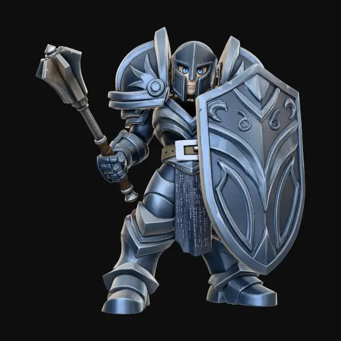 3D model for Ironclad Knight