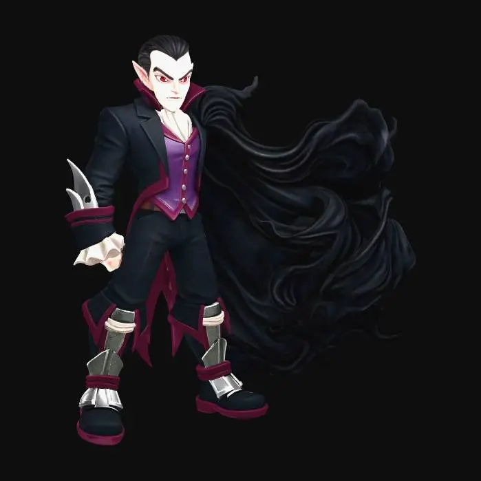 3D model for Aristocrat of the Night