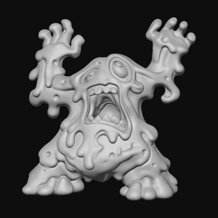 3D model for Make this Mudkin in exact likeness but a 3d image.