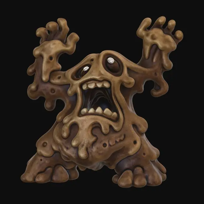 3D model for Make this Mudkin in exact likeness but a 3d image.