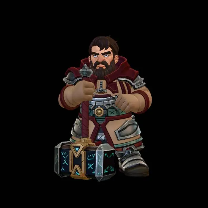 3D model for Runic Hammer Warden