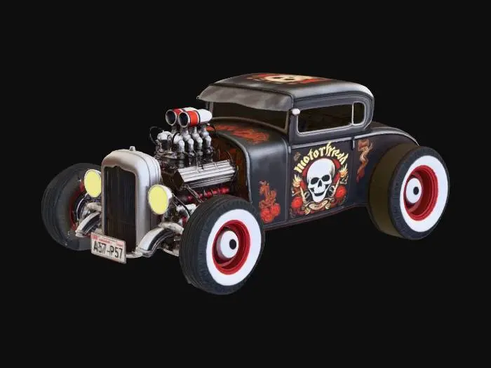 3D model for Vintage Thunder