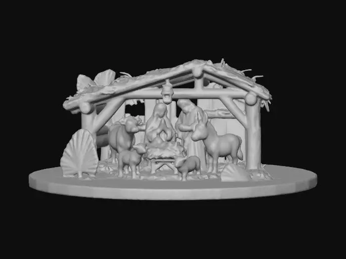3D model for nativity scene
