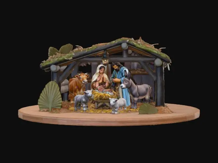3D model for nativity scene