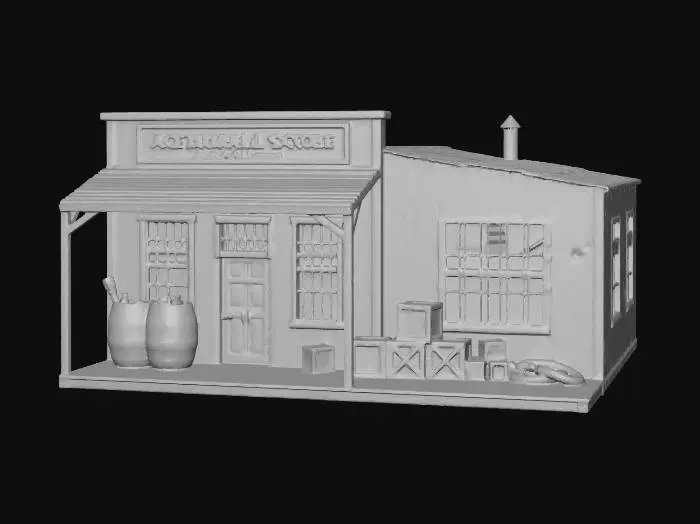 3D model for Old General Store