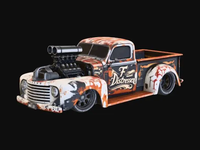 3D model for Rustic Power Truck